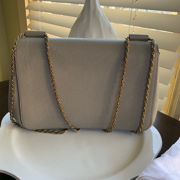 Chloe Gray Taupe Elsie Medium Shoulder Bag - Picture 3 of 10
